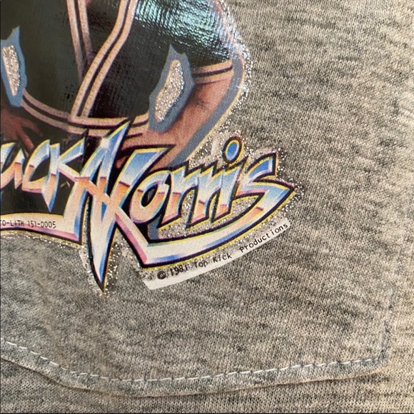 Vintage Chuck Norris 1981 Graphic Muscle Tank - Picture 6 of 8